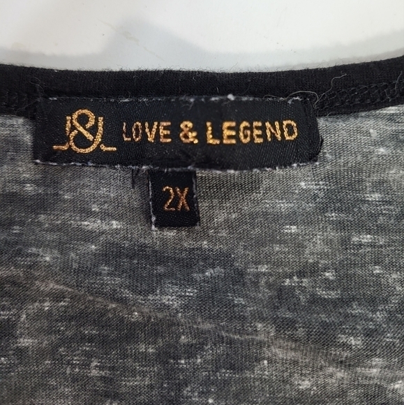 Love & Legend Animal Print Blouse - Picture 7 of 7